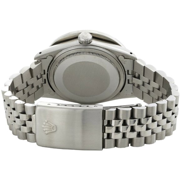 Men's Rolex 36mm Diamond Watch! Sale! Mint! - Picture 6 of 9